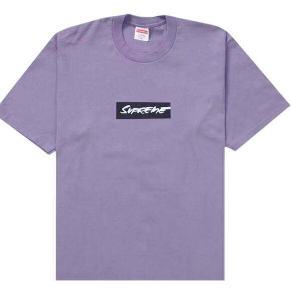 Supreme Futura Box Logo Purple T-Shirt*NEW in BAG*Size M - Picture 1 of 6